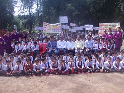 Gurukul Academy School Sandhole - global handwash day celebration